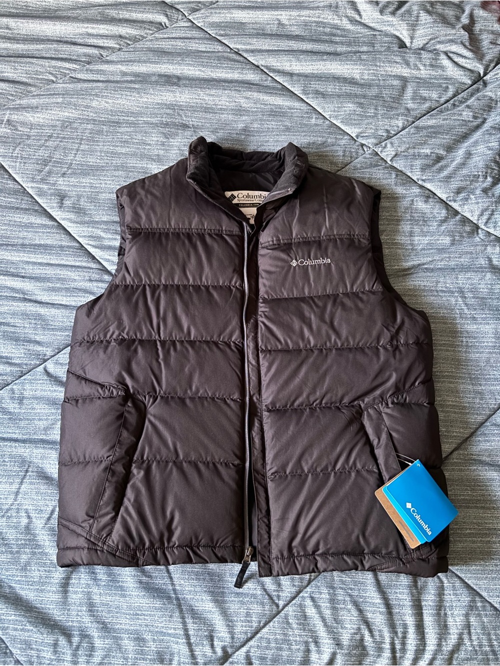Columbia Black Puffer Vest